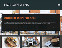 Tablet Screenshot of morganarmsbow.com